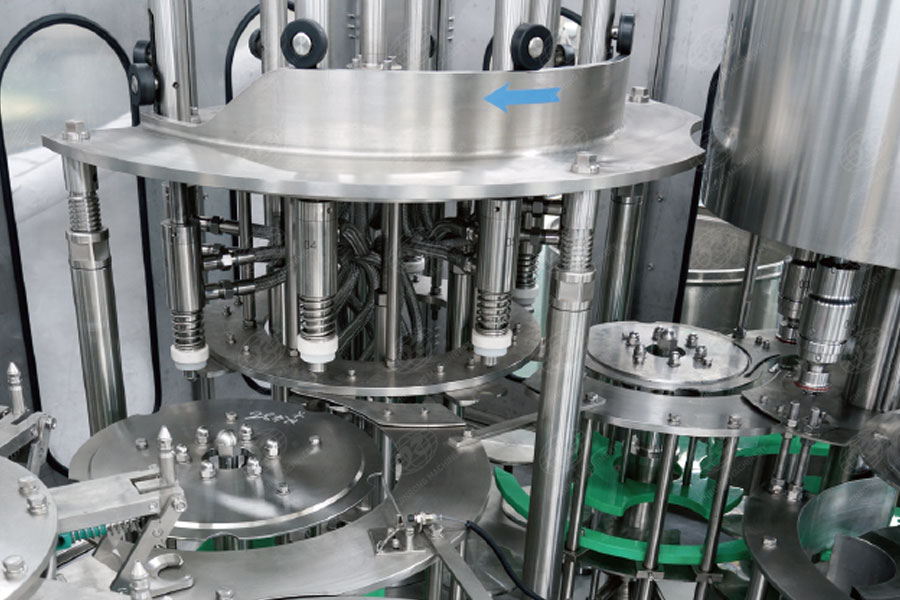 大瓶水灌裝機灌裝部分 大瓶水灌裝機灌裝部分