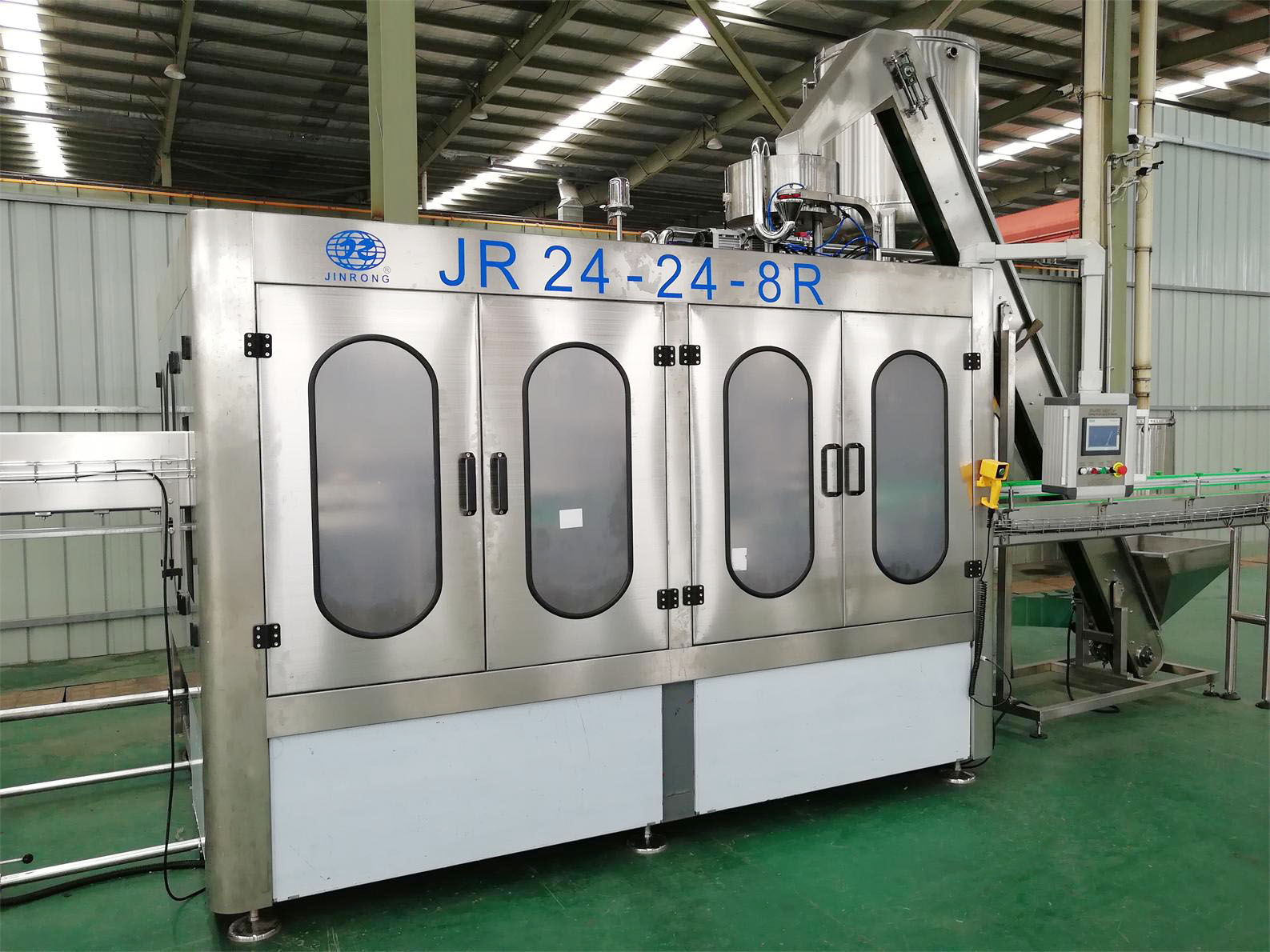 24頭熱灌裝飲料生產線 24頭熱灌裝飲料生產線